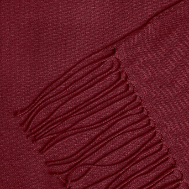 Fiolini Pashmina Schal Bordeaux
