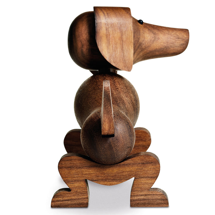 Kay Bojesen Hund Klein Walnuss