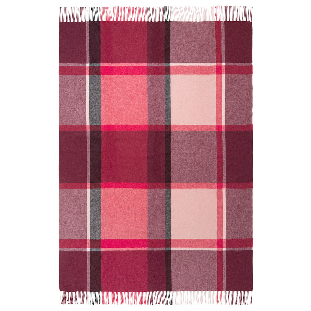 Elvang Denmark Alpaka Decke Manhattan Bordeaux