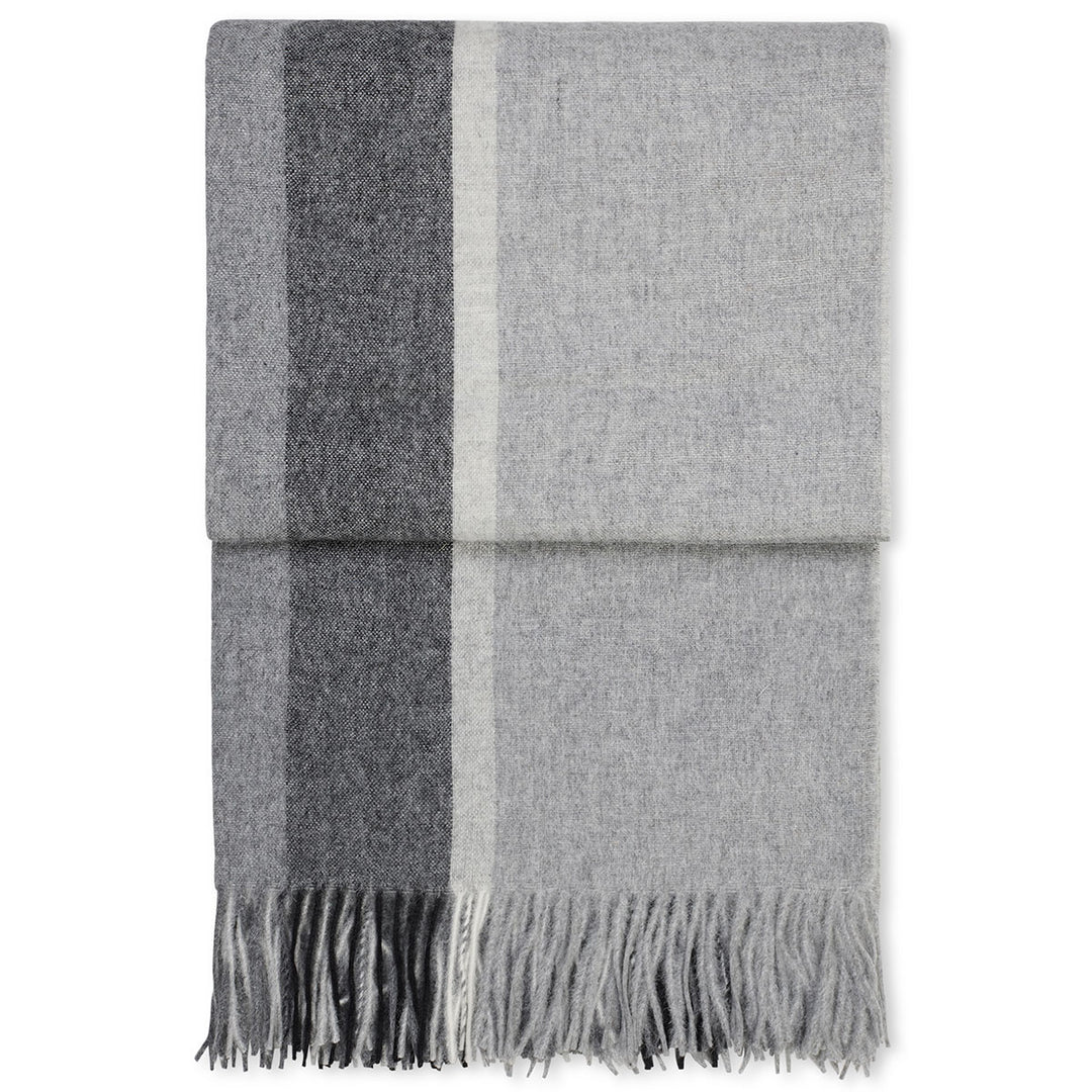 Elvang Denmark Alpaka Decke Manhattan Grau