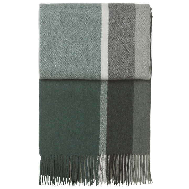 Elvang Denmark Alpaka Decke Manhattan Grün