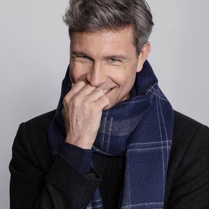 Elvang Denmark Alpaka Schal Stockholm Navy