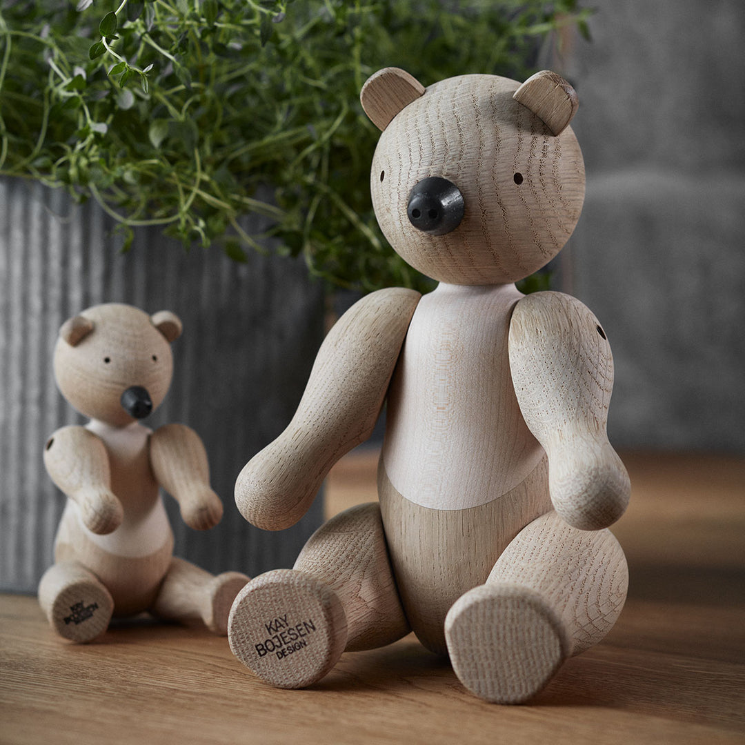 Kay Bojesen Bär Klein Eiche/Ahorn