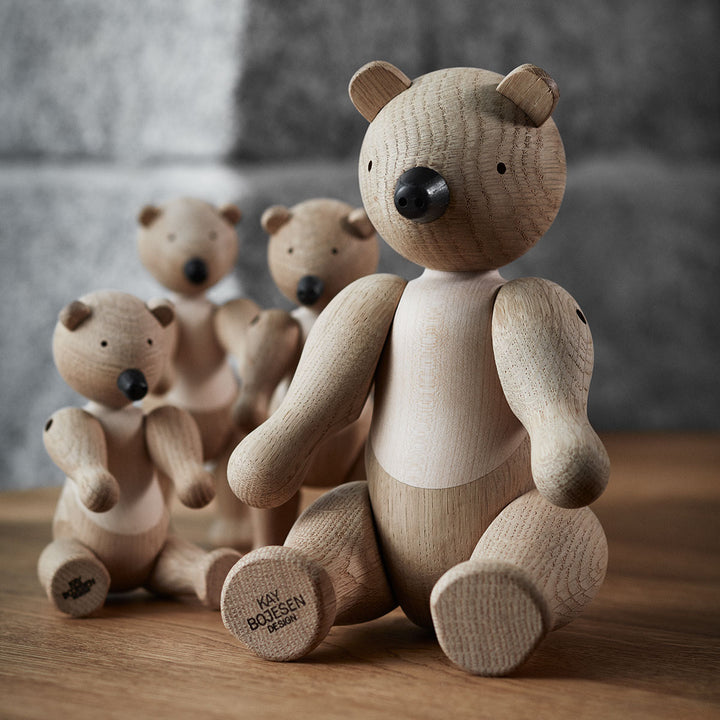Kay Bojesen Bär Klein Eiche/Ahorn