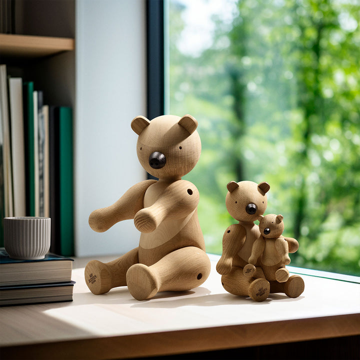 Kay Bojesen Bär Klein Eiche/Ahorn