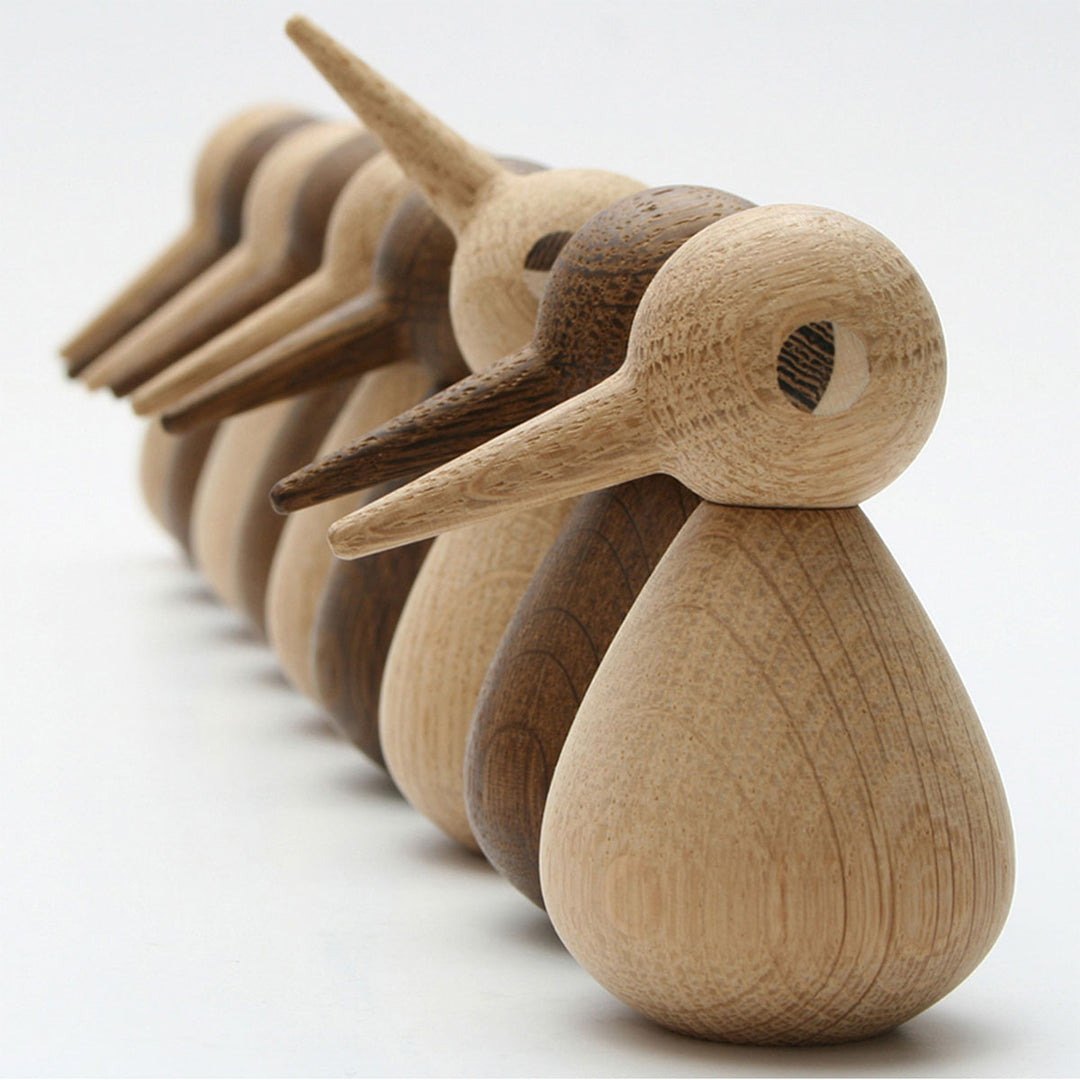 ArchitectMade Bird Holzfigur Vogel Eiche Smoked