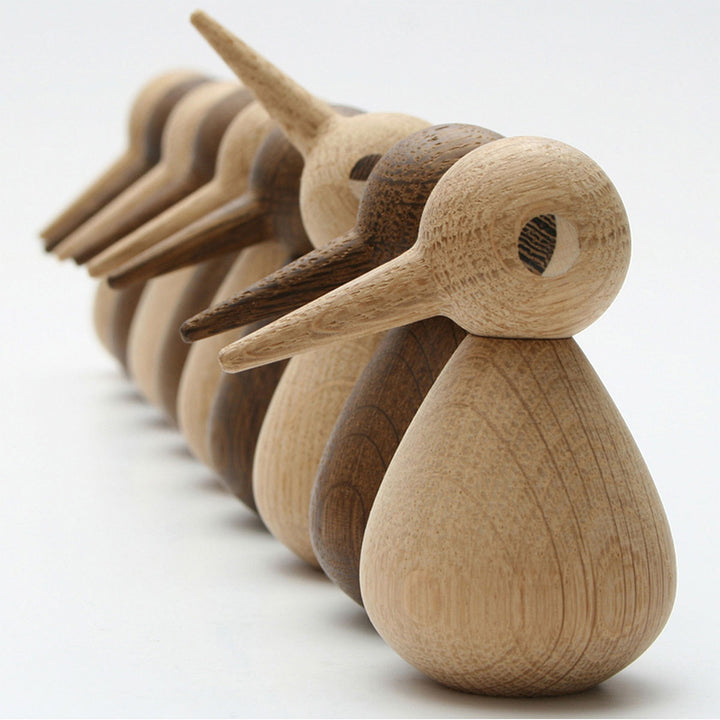 ArchitectMade Bird Holzfigur Vogel Eiche Smoked