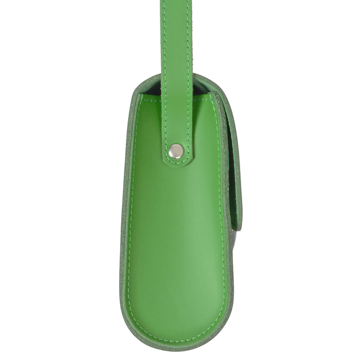Papoutsi Brottasche Leder Apfelgrün