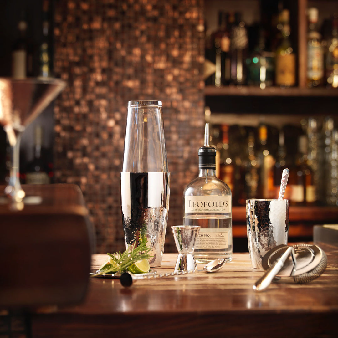 Robbe & Berking Cocktailshaker Dante 90 mit Glas