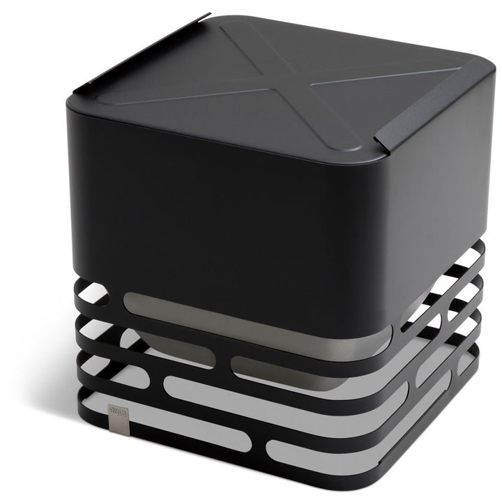 Höfats CUBE Feuerkorb Schwarz
