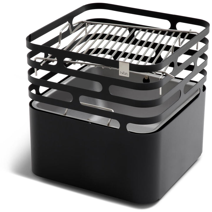 Höfats CUBE Feuerkorb Schwarz