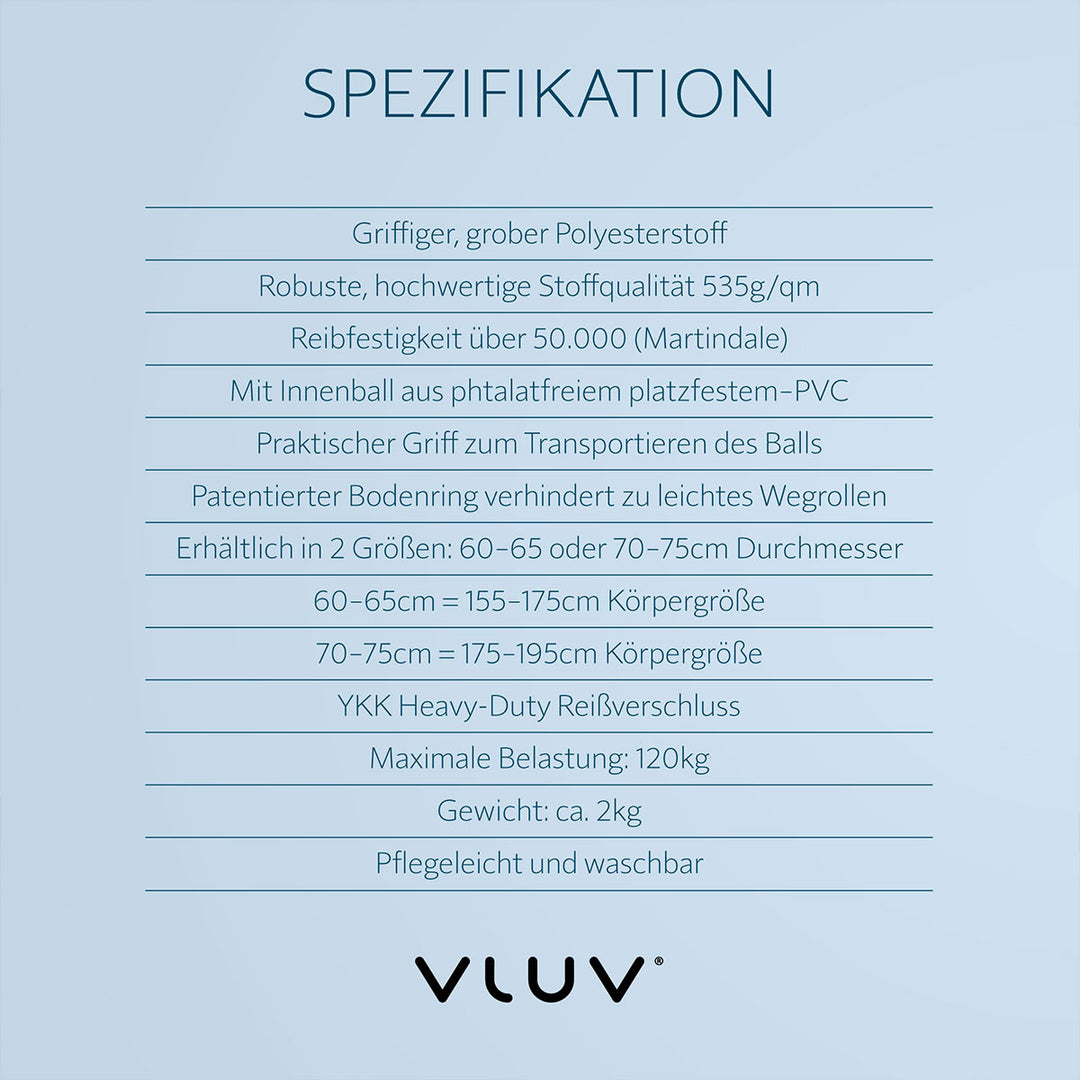 VLUV Sitzball STOV Greige