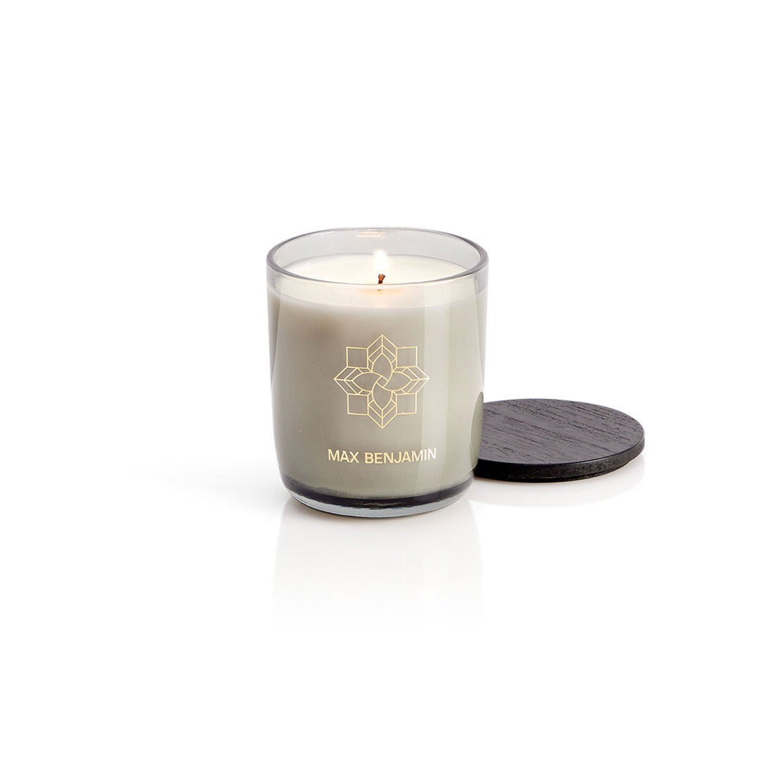 MAX BENJAMIN Duftkerze im Glas mit Deckel Lemongrass & Ginger