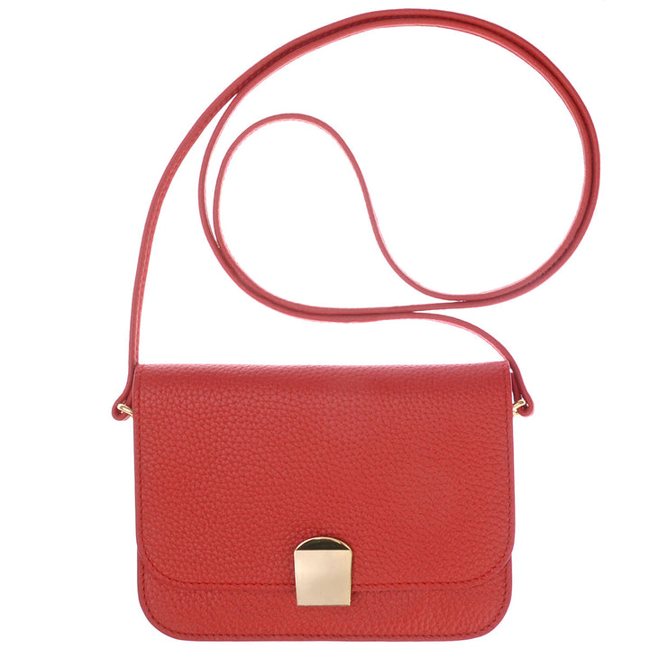 CHI CHI FAN Flap Bag Quer Rot