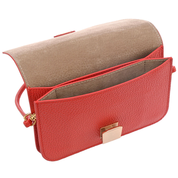 CHI CHI FAN Flap Bag Quer Rot