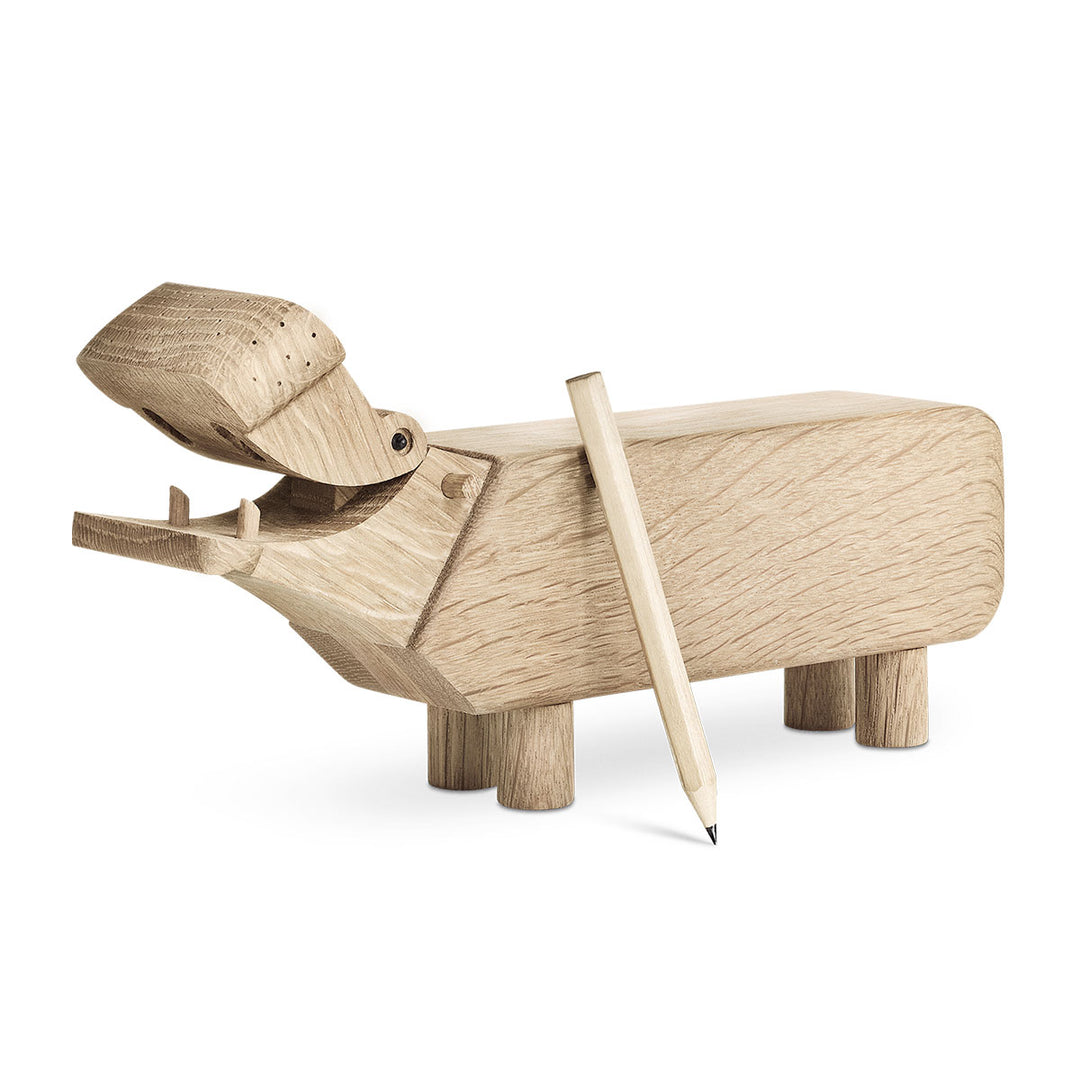 Kay Bojesen Flusspferd Eiche