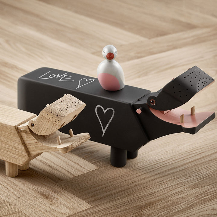 Kay Bojesen Flusspferd Eiche