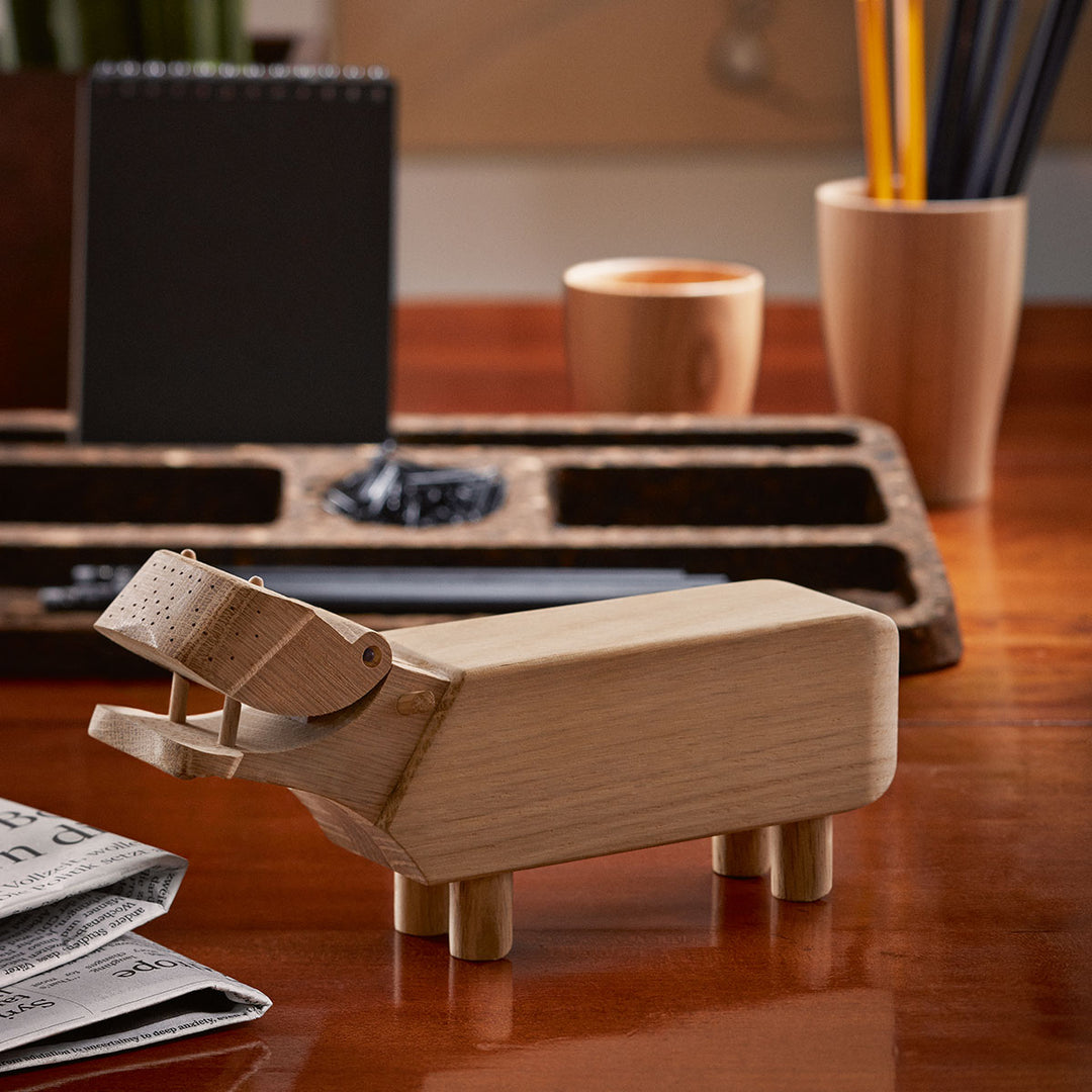 Kay Bojesen Flusspferd Eiche