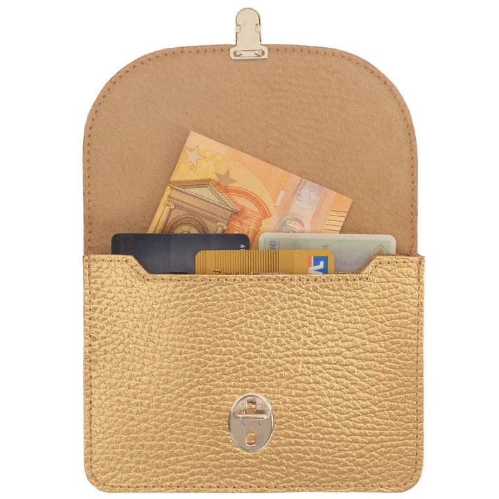 Papoutsi Geldbörse Borsa L Gold