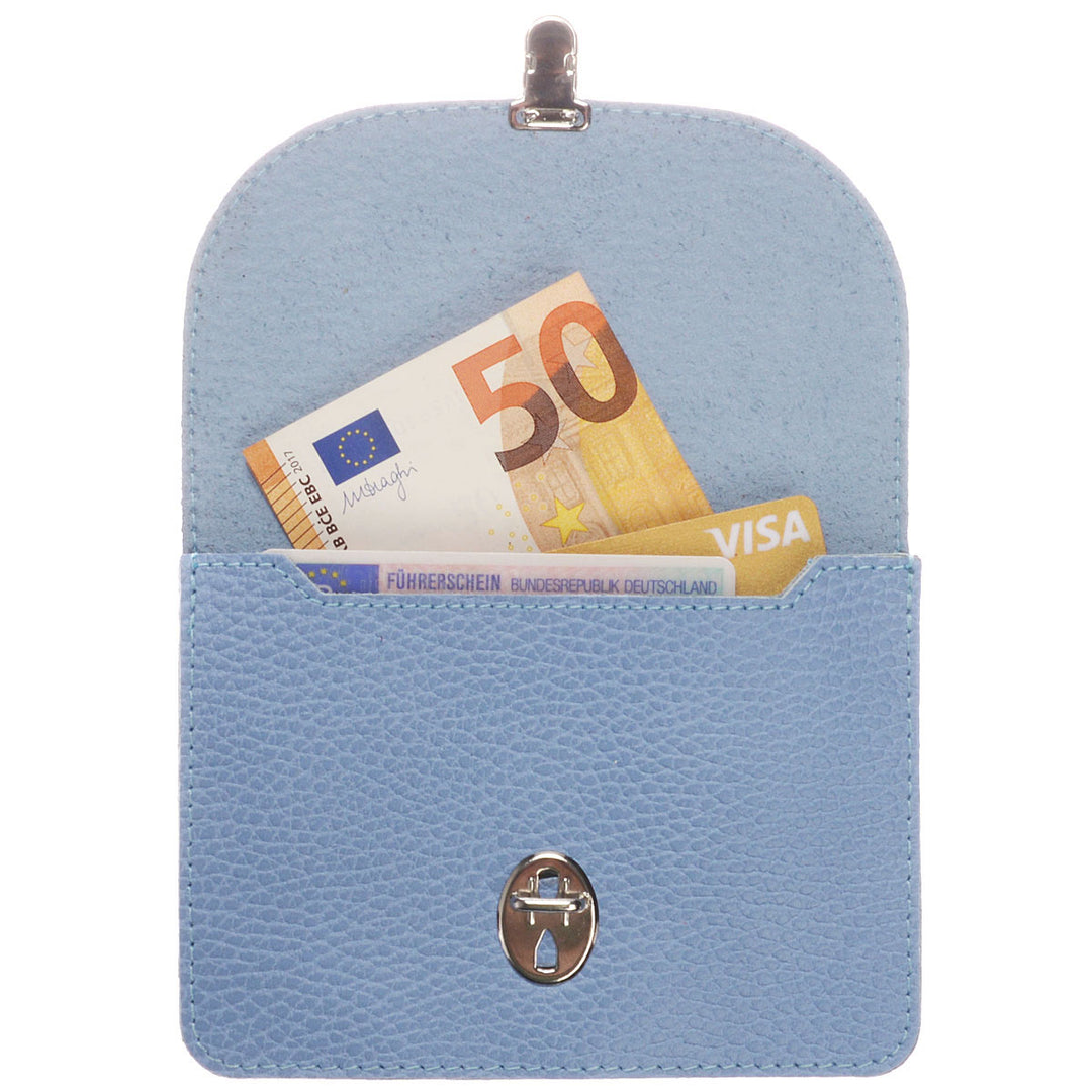 Papoutsi Geldbörse Borsa L Hellblau