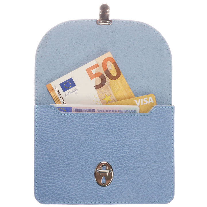 Papoutsi Geldbörse Borsa L Hellblau