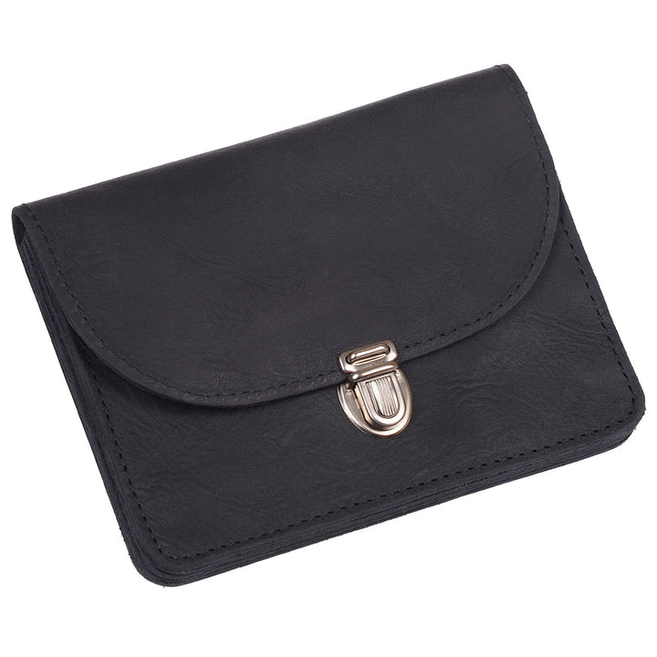 Papoutsi Geldbörse Borsa L HC Leder Schwarz