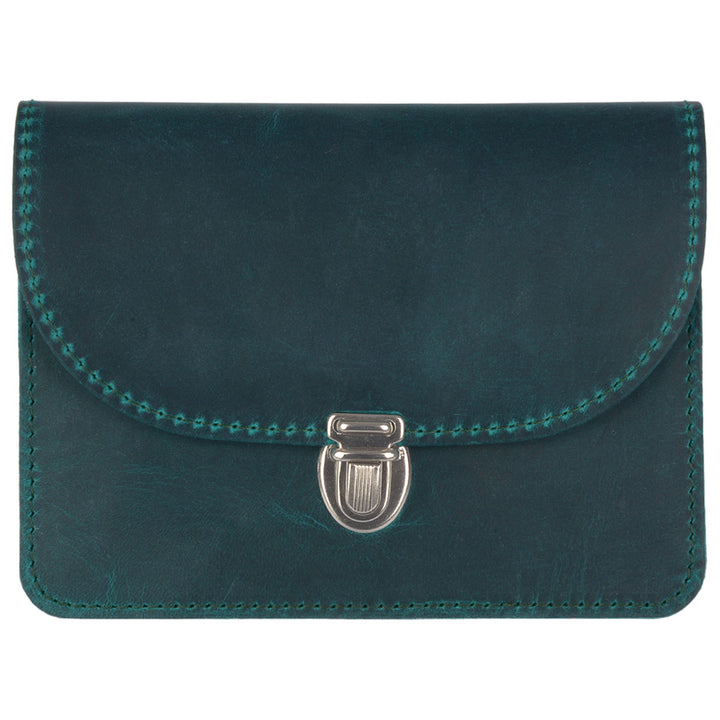 Papoutsi Geldbörse Borsa L HC Leder Petrol