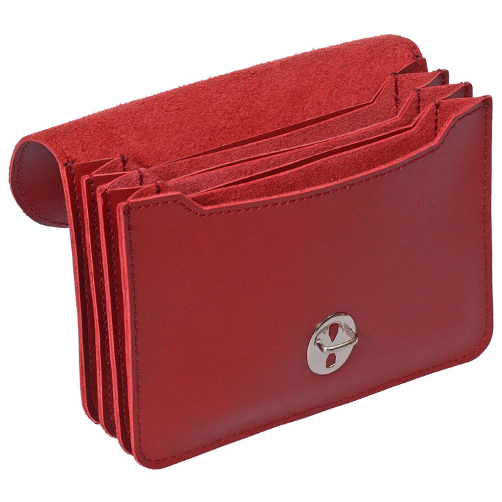 Papoutsi Geldbörse Borsa L Rot