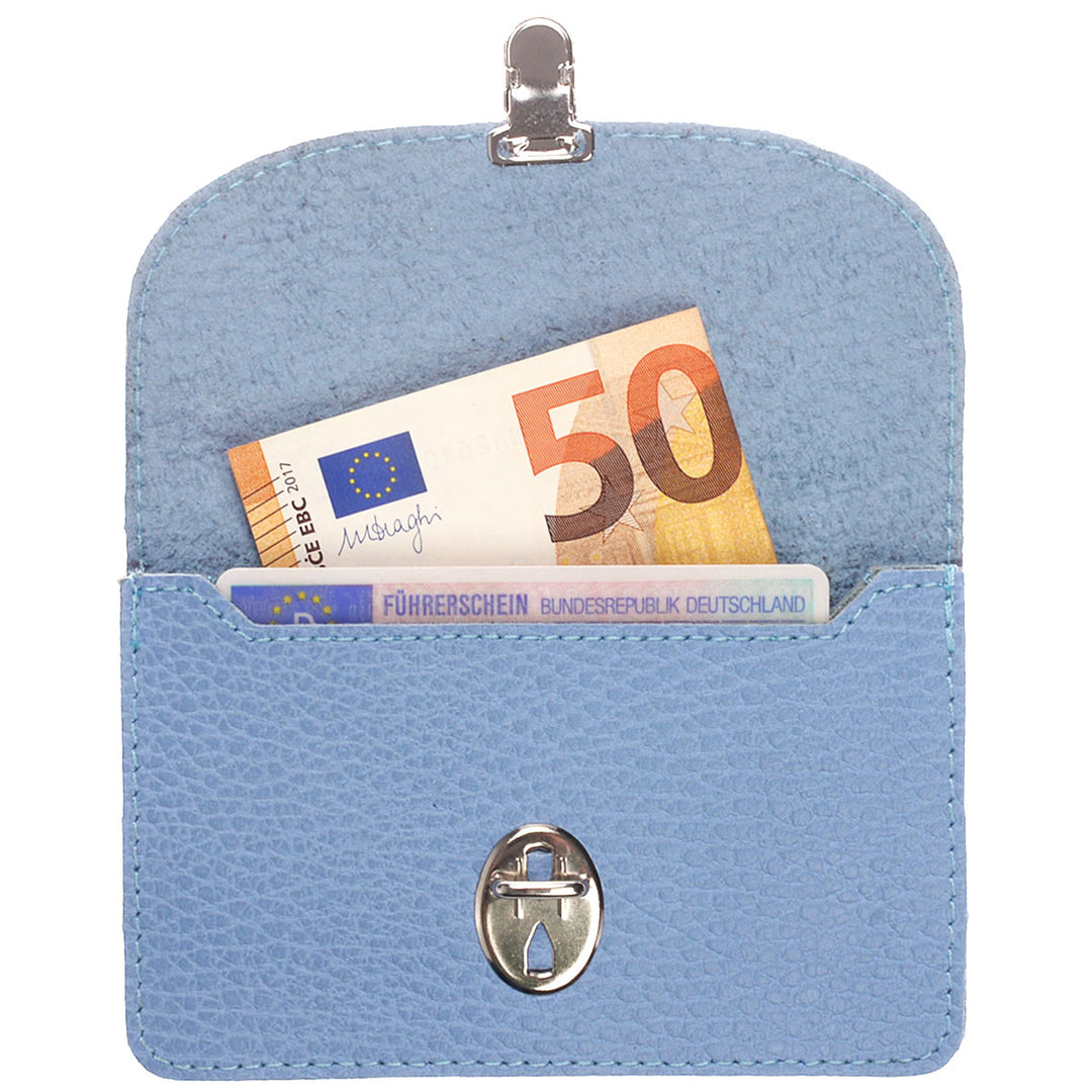 Papoutsi Geldbörse Borsa M Hellblau