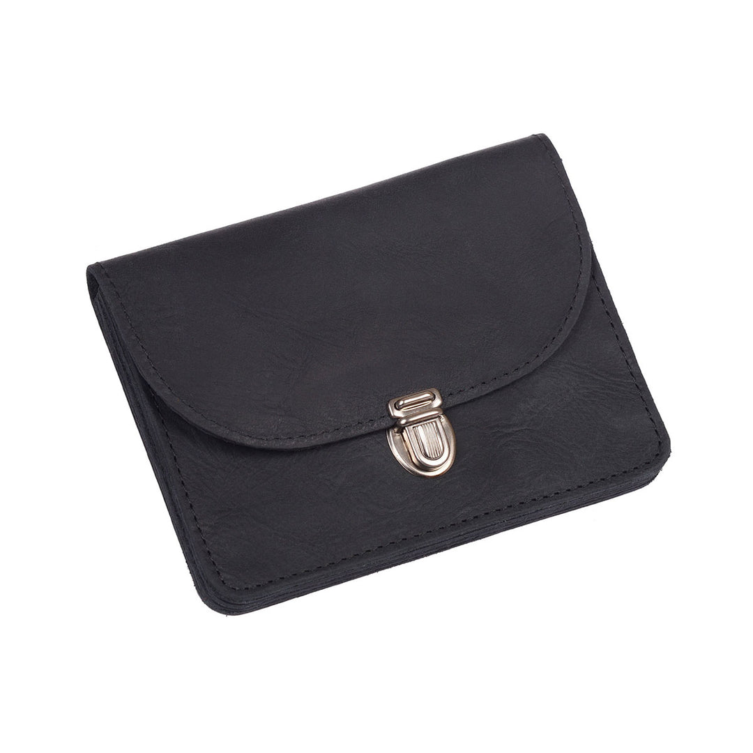 Papoutsi Geldbörse Borsa M HC Leder Schwarz