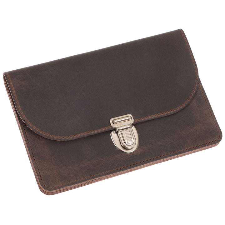 Papoutsi Geldbörse Borsa XL HC Leder Braun