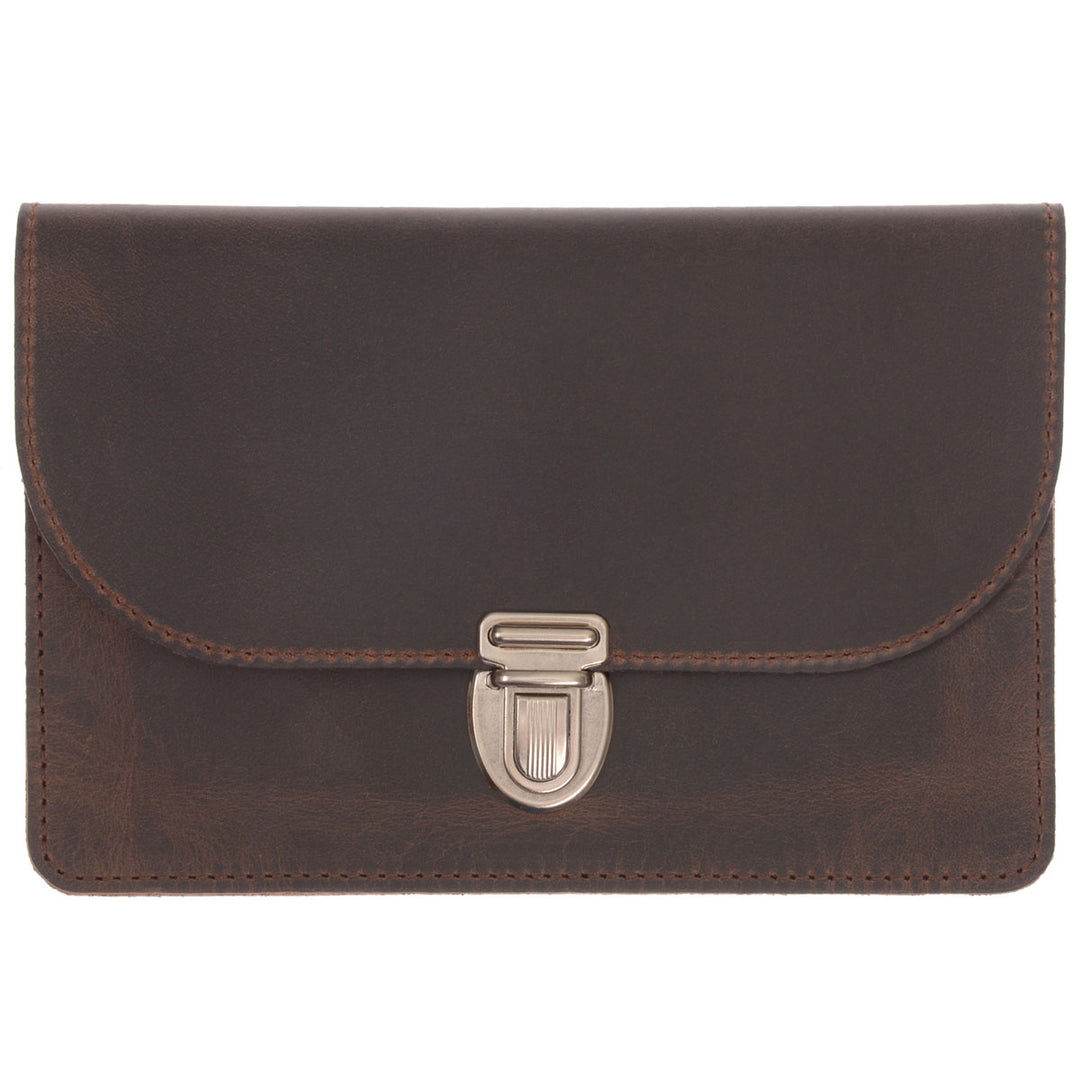 Papoutsi Geldbörse Borsa XL HC Leder Braun