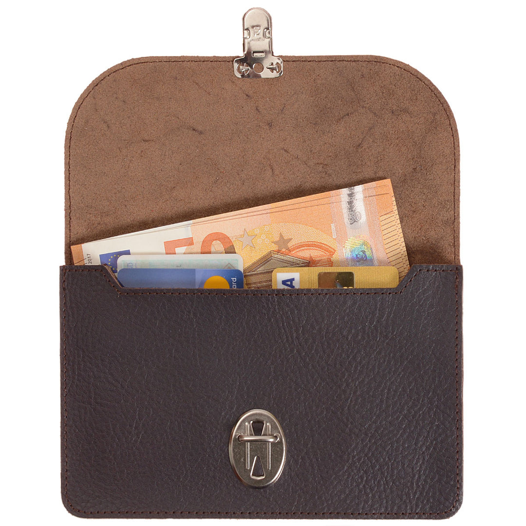 Papoutsi Geldbörse Borsa XL Braun