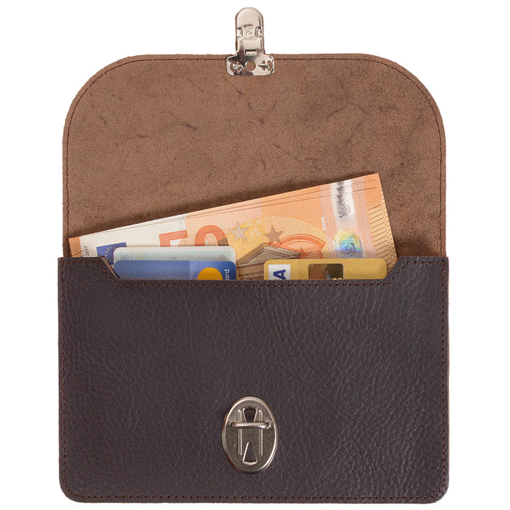 Papoutsi Geldbörse Borsa XL Braun