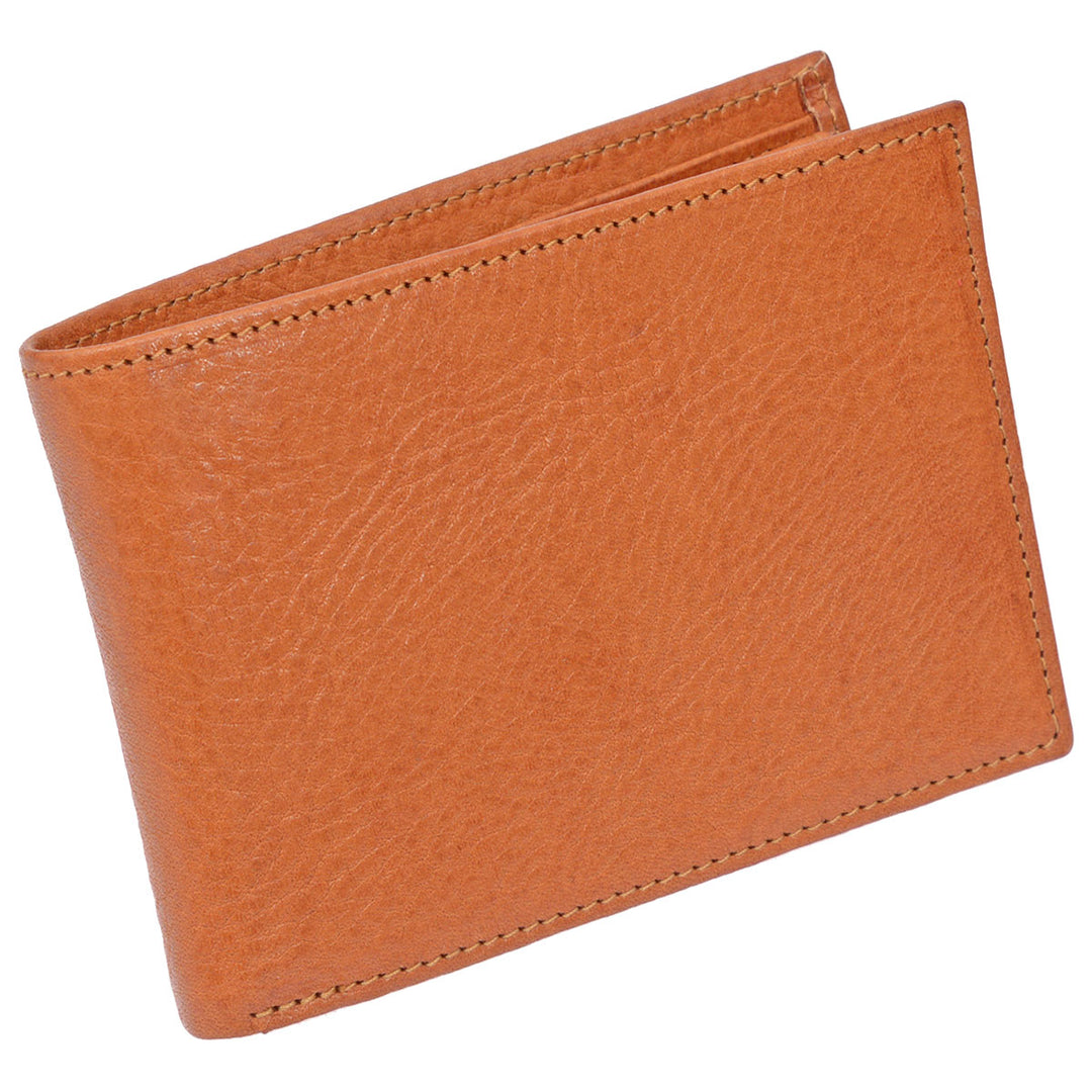 Sonnenleder Geldbörse Nahe Naturbraun
