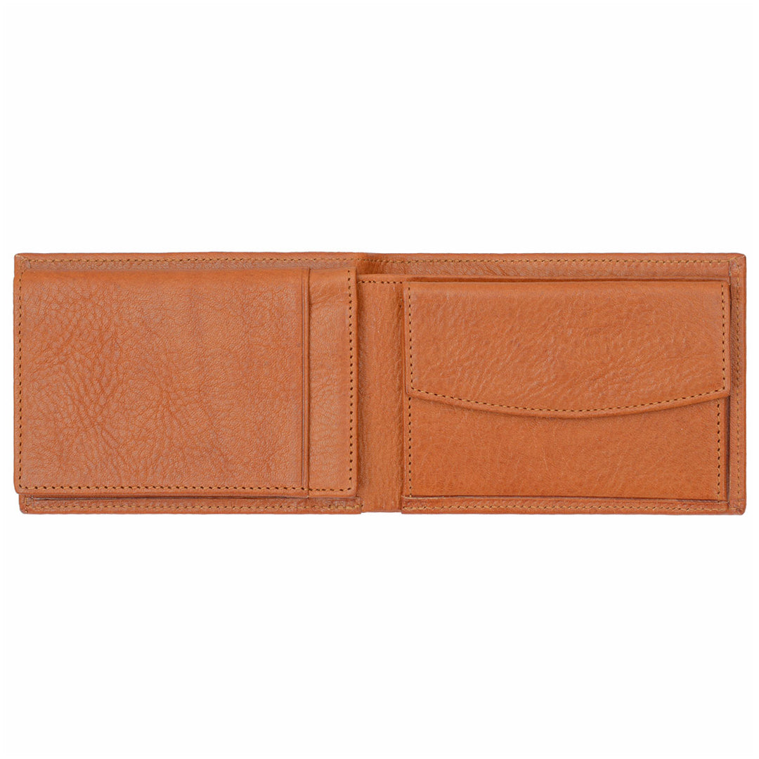 Sonnenleder Geldbörse Nahe Naturbraun