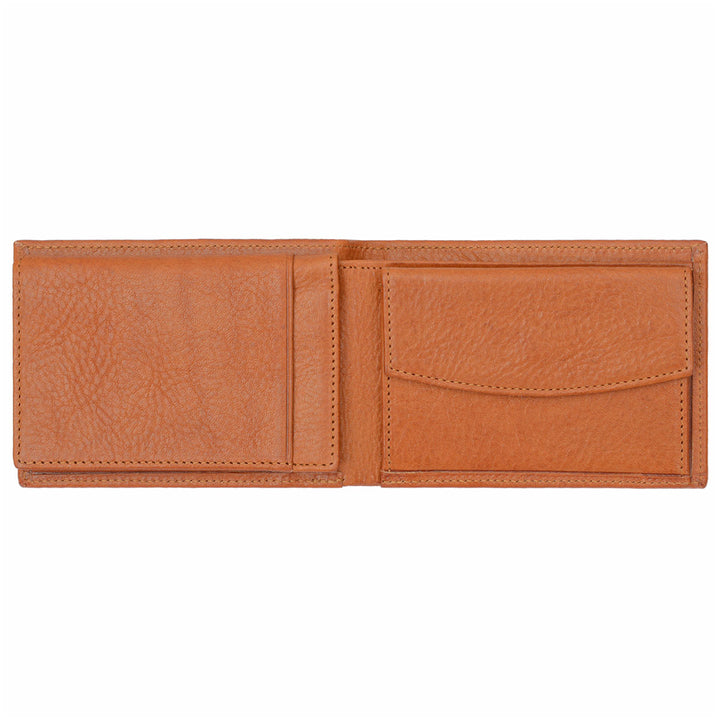 Sonnenleder Geldbörse Nahe Naturbraun