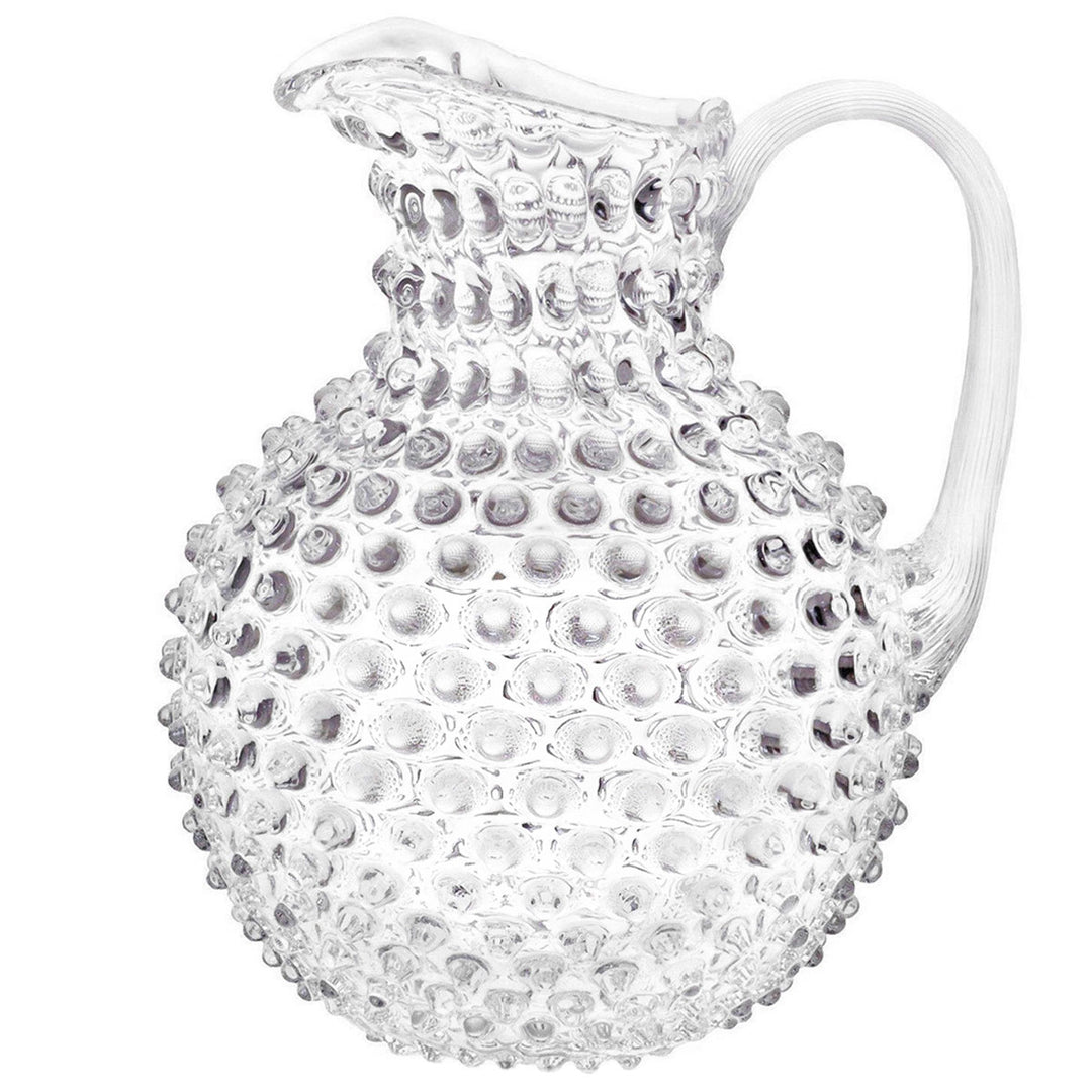 KLIMCHI Hobnail Glaskrug Kristall 2 Liter Klar