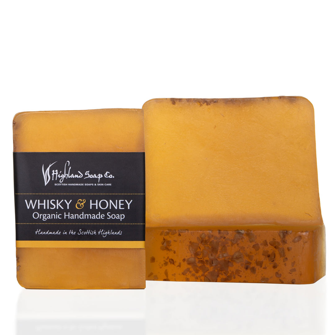 The Highland Soap Glycerinseife Whisky & Honey 150 g