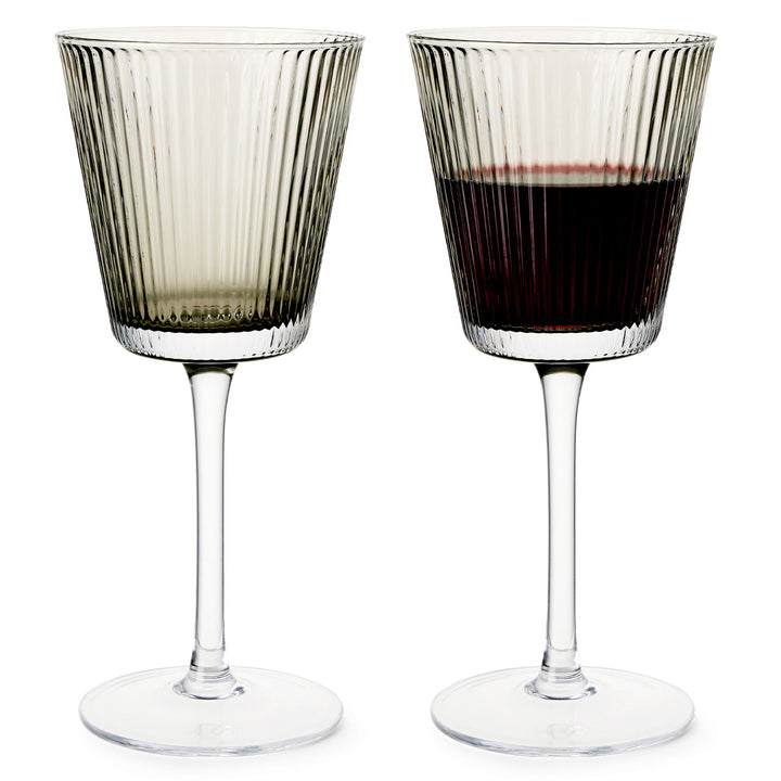 Rosendahl Grand Cru Weingläser Smoke 2er Set, 1 Glas gefüllt