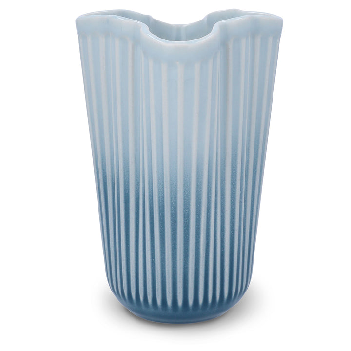 Kähler Hammershøi Vase Unfold Blau
