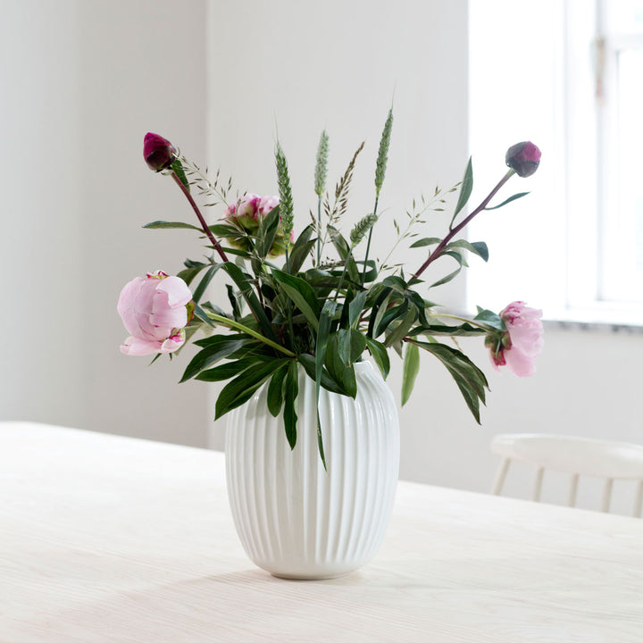 Kähler Design Hammershøi Vase Weiß 21cm