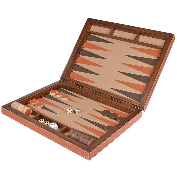 GioBagnara Handgefertigtes Backgammon Spiel