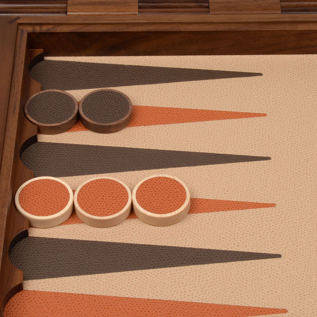 GioBagnara Handgefertigtes Backgammon Spiel