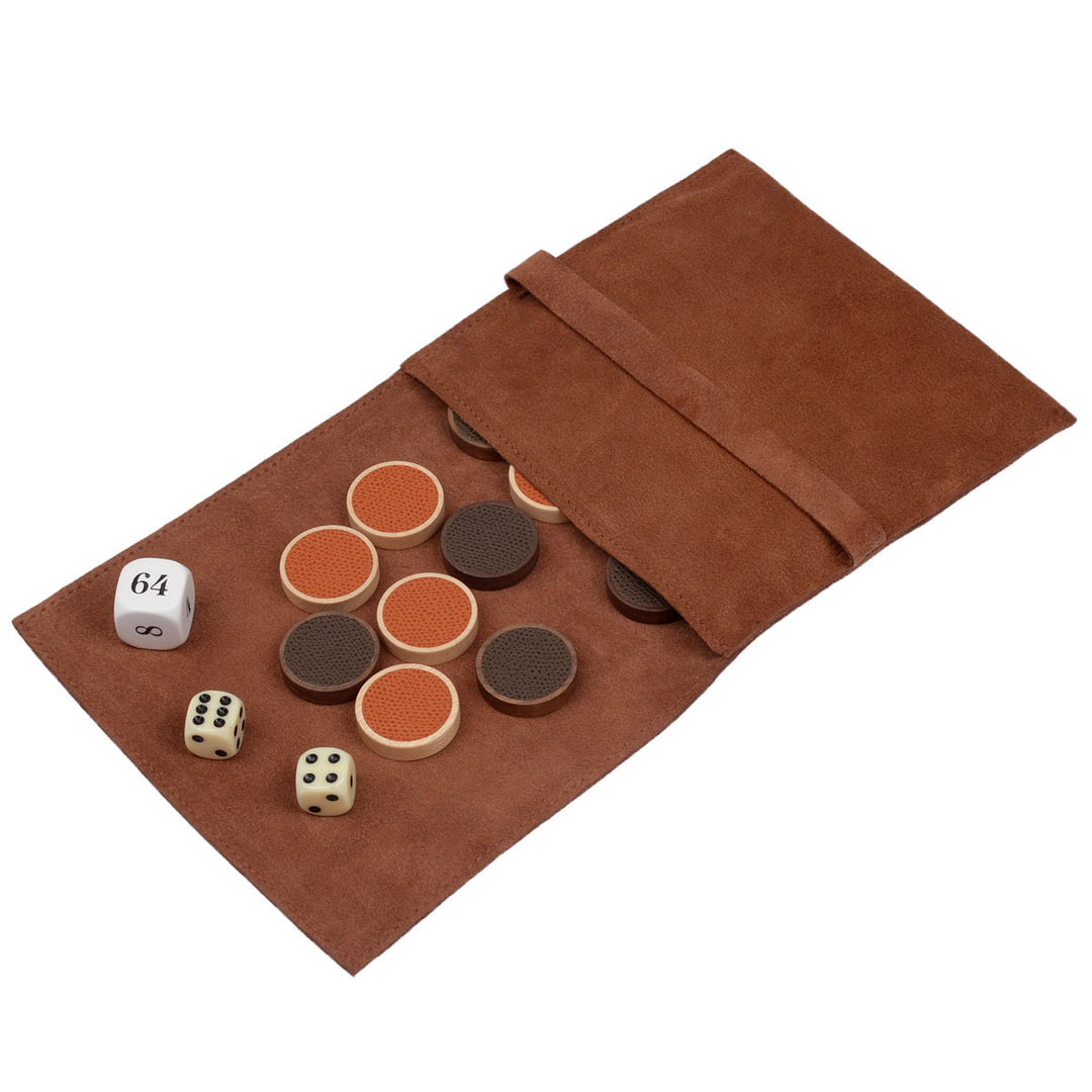 GioBagnara Handgefertigtes Backgammon Spiel