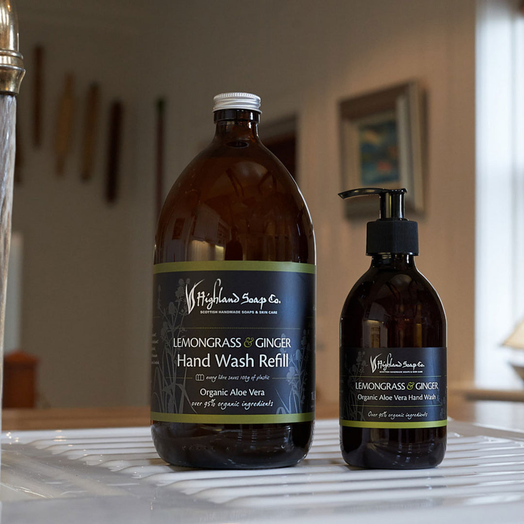 The Highland Soap Flüssigseife Lemongrass & Ginger 300 ml