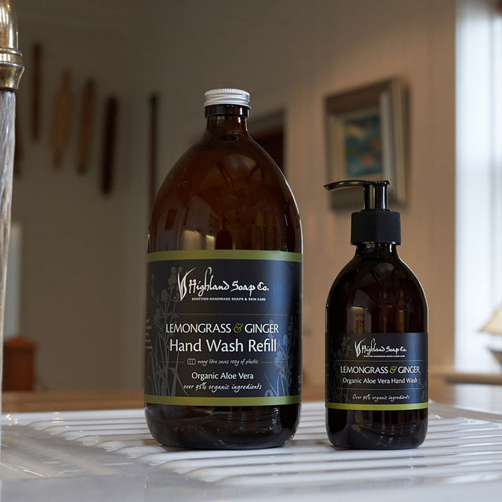 The Highland Soap Flüssigseife Lemongrass & Ginger 300 ml