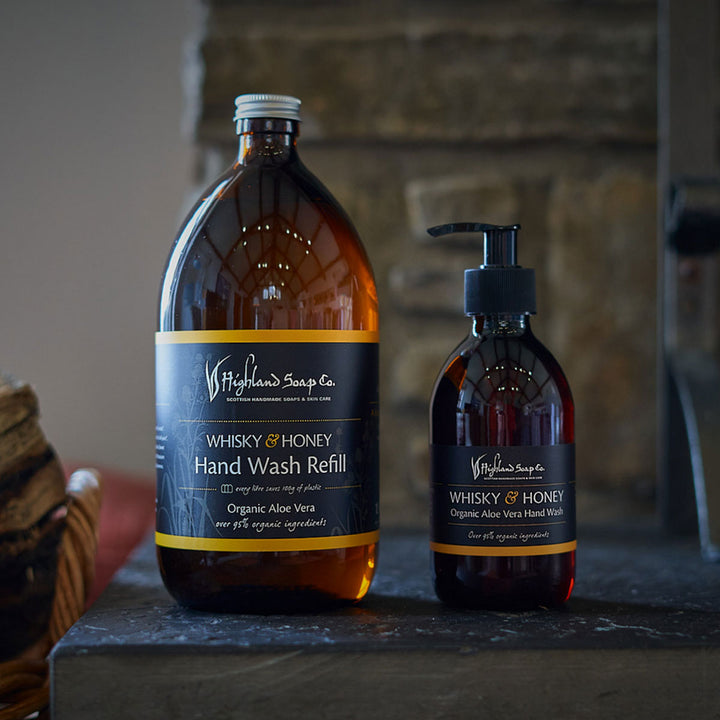 The Highland Soap Flüssigseife Whisky & Honey 300 ml