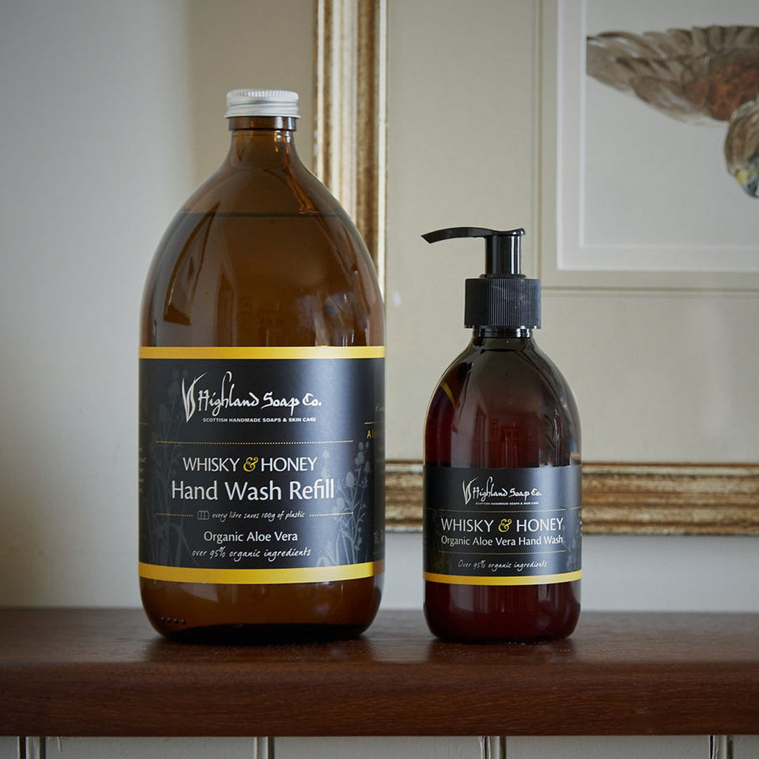 The Highland Soap Flüssigseife Whisky & Honey 300 ml