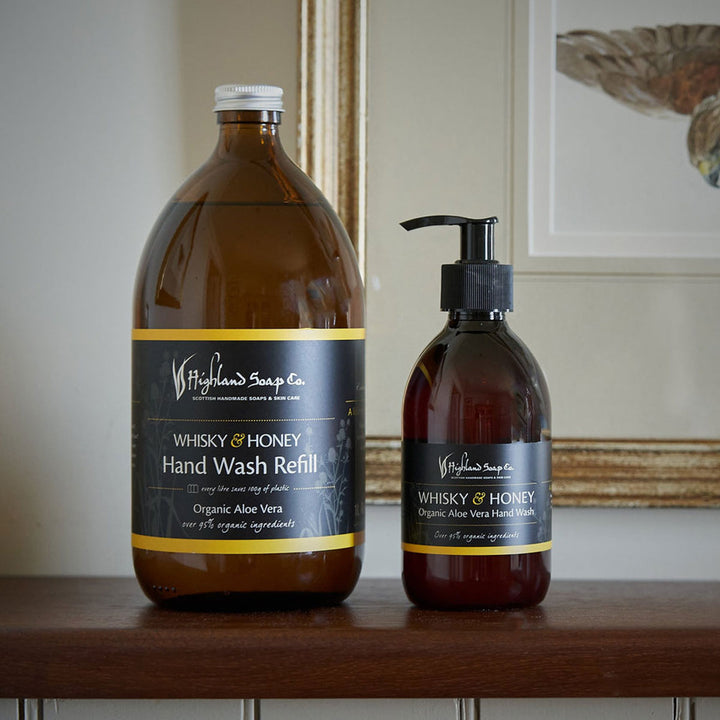 The Highland Soap Flüssigseife Whisky & Honey 300 ml